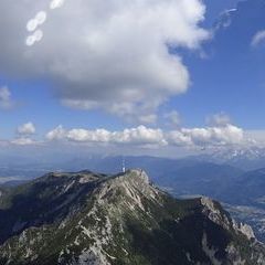 Flugwegposition um 12:43:49: Aufgenommen in der Nähe von Gemeinde Anras, Österreich in 3195 Meter